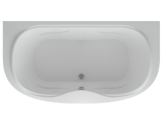 Акриловая ванна АКВАТЕК Мелисса 180x95 см без гидромассажа